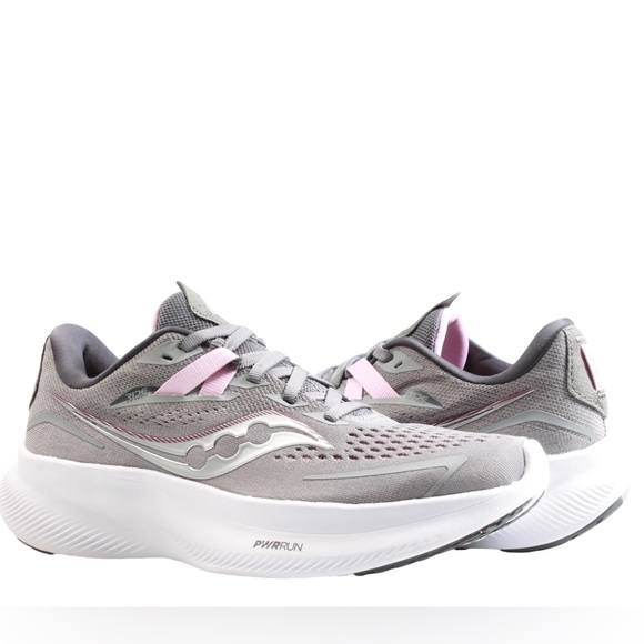 Saucony Women'S Ride 15 Running Shoes Alloy/Quartz